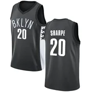 Swingman Youth Day'Ron Sharpe Brooklyn Nets Jersey - Statement Edition - Gray